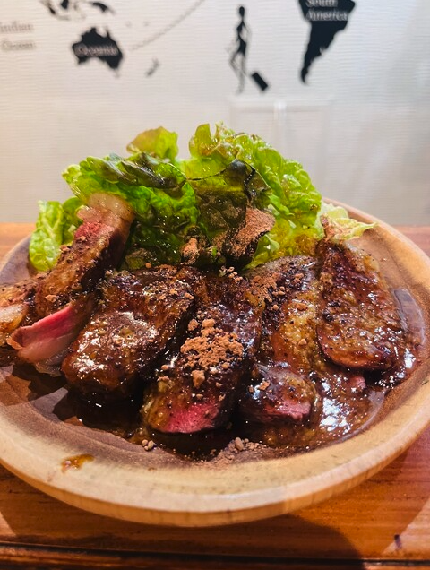 いのししヒレのバルサミコ&カカオ