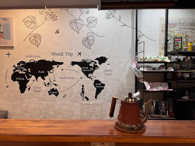 天然いのしし 店内カウンター